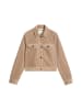 Marc O'Polo Cord-Overshirt cropped in Earthy Taupe