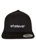 Mister Tee Snapback in black/white