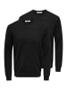 ONLY & SONS Pullover Wyler in Schwarz