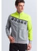 erima 5-C Praesentationsjacke in grau melange/lime pop/schwarz