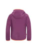 Trollkids Fleece-Jacke "Sandefjord" in Malvenpink/Papayaorange