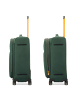 Roncato Move 4 Rollen Kofferset 3-teilig mit Dehnfalte in verde mimetico