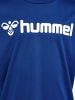 Hummel T-Shirt Hmllogo Kinder in TRUE BLUE