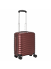 Roncato Wave - 4-Rollen-Kabinentrolley 45 cm (Easyjet Handgepäck) in rosso scuro