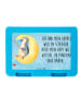 Mr. & Mrs. Panda Bento Box Pinguin Mond mit Spruch in Eisblau