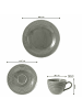 Seltmann Weiden 18er Set Kaffeeservice Beat Color Glaze in Perlgrau