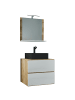 ebuy24 Badmöbelset LendasMBL Eiche Eiche dekor 61 x 52 cm