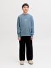 JACK & JONES Junior Sweatshirt in Blue Mirage