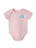 Minoti 4tlg. Set: Kurzarmbody 16mbaby 12 in rosa