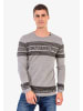 Cipo & Baxx Strickpullover in GREY