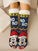 Disney Disney Mickey Mouse Hüttensocken Haussocken Kuschelsocken Socken in blau/rot