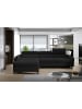 MF Design Mariam Recamiere Links in Schwarz -  (L) 200 x (B) 288 x (H) 92 cm