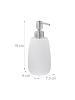 relaxdays 2 x Seifenspender in Weiß - 0,3 l