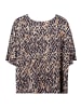 Betty Barclay Schlupfbluse mit Schmucksteinen in Dark Blue/Brown