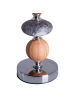 näve Tischleuchte "ARAGA" in grau - (L)20 cm x (B)20 cm x (H)36 cm