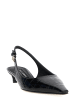 Dolce & Gabbana Schwarz Kalbsleder Mittel Absatz Pumps