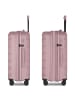 D&N South Dakota 4 Rollen Kofferset 3-teilig mit Dehnfalte in rose gold