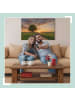 relaxdays Couchtisch in Braun - (B)100 x (H)43,5 x (T)50 cm