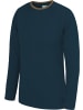 Normani Outdoor Sports Kinder Merino Langarm Bilingurr in Navy