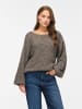 Vila Strickpullover in Falcon