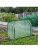 relaxdays Foliengewächshaus in Transparent/ Grün -  (B)113 x (H)80 x (T)70 cm