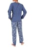 NORMANN Pflegeoverall langarm Reissverschluss - 15979 in blau