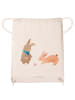 Mr. & Mrs. Panda gym tasche Hasen Muschel ohne Spruch in Creme