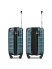 Wenger Amplar Evo 4 Rollen Kabinentrolley S 53 cm mit Dehnfalte petrol