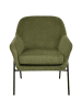 Beliani Sessel VEDDIGE in Grün/Schwarz - (W) 74 x (H) 85 x (L) 82 cm