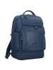 Piquadro S115 Rucksack Leder 43 cm Laptopfach in dunkelblau