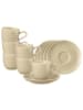 Seltmann Weiden 6er Set Espressotassen mit Untertassen Terra in 0,09 l in Sandbeige