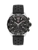 Tag Heuer Uhr Chronograph schwarz silber CAZ1010.FT8024