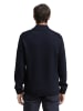 Tom Tailor Pullover in knitted navy melange