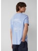 QS T-Shirt in 53D0_himmelblau