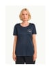 Jack Wolfskin Tshirt in Marine
