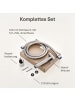 Praknu Bidet Brause Set Schlauch + Halter Dusche Edelstahl Hand WC Duschkopf