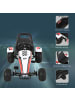 HOMCOM Gokart Tretauto Weiß