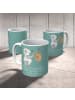Mr. & Mrs. Panda Kaffeetasse Saxophon Kühlschrank mit Spruch in Meeresbrise