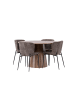 ebuy24 Braun 120 x 120 cm