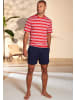 AUTHENTIC LE JOGGER Pyjama in rot / grau