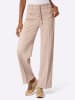 creation L Jersey-Hose in champagner-beige-meliert