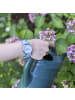 Cool Time Armbanduhr The Cool Flower Power in hellblau