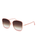 Ana Hickmann Damen Sonnenbrillen Quadrat Rose