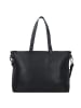 Plevier Rock Shopper Tasche Leder 41 cm Laptopfach in schwarz