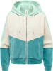 ragwear Sweatjacke Queny Sweat Cordy in Teal Green