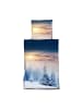 COFI 1453 Fleece Bettwäsche Winteredition 135x200 cm aus 100% Polyester in Mehrfarbig