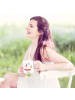 Mr. & Mrs. Panda Tasse Einhorn Dame ohne Spruch in Weiß