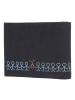 oxmox New Cryptan Geldbörse RFID Schutz 11 cm in schwarz-jumping-jack cyan