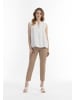 Usha Damen Blusentop Mit Spitze in Weiss