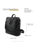 Toscanto Cityrucksack Leder ca. 30cm breit ca. 33cm hoch